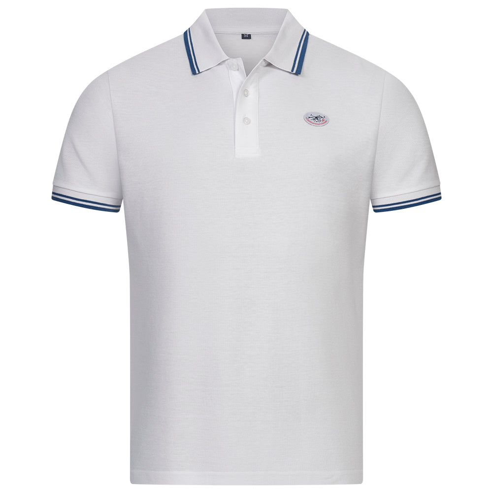 EUROPEAN POLO CHAMP Heren Poloshirt EPCPOLOS-WEISS